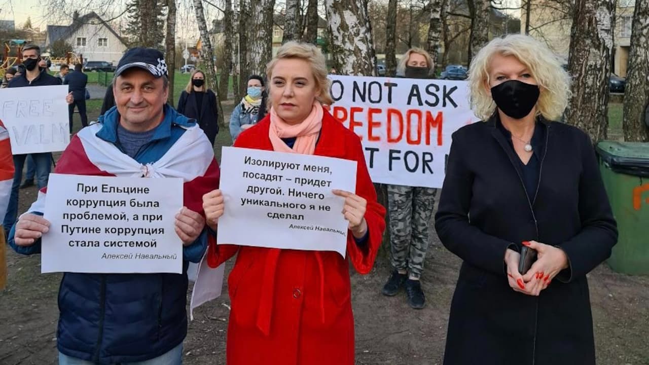 Olga Karach supported Alexey Navalny – OUR HOUSE